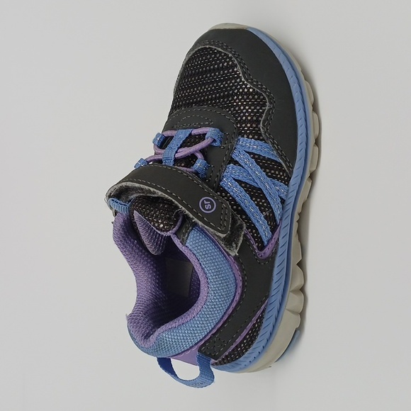 Stride Rite 360 Purple Toddler Girls Sneaker Shoes (Size 8M US) - Picture 4 of 12
